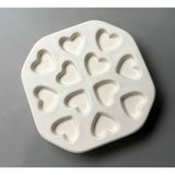 Mini 12 Hearts Mold
