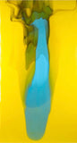 Sunflower Yellow Opal with Light Cyan Opal (30530E) 3mm