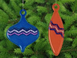 Vintage Ornaments Drop and Oval
