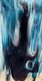 Special Purple, Turquoise and White Streaky (3002D) 3mm