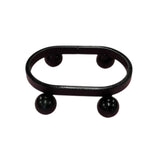 Oval Smooth Ball Footed Stand