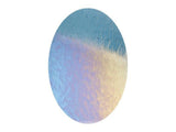 Aqua Irid Small Ovals - The Glass Underground 