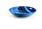 Copper Blue and White Streaky (2146) 3mm - The Glass Underground 