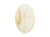 Black, White And Beige Streaky Small Ovals - The Glass Underground 