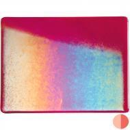 Cranberry Pink Transparent Irid (1311-31) 3mm Sample - The Glass Underground 