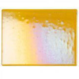 Dark Amber Transparent Irid (1138-51) 2mm Sample - The Glass Underground 