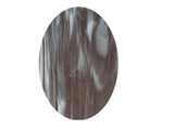Brown and Gray Streaky Small Ovals - The Glass Underground 