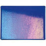 Deep Royal Blue Transparent Irid (1114-51) 2mm Sample - The Glass Underground 