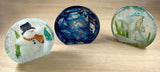 Round Vertical Paperweight - The Glass Underground 