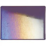 Deep Plum Transparent Irid (1105-51) 2mm Sample - The Glass Underground 