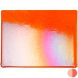 Orange Transparent Irid (1125-51) 2mm Sample - The Glass Underground 