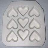 Multi Hearts Casting Mold - The Glass Underground 