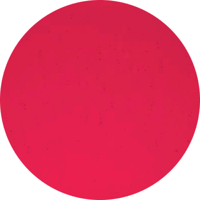 Transparent Glass Circles - Red Orange (1022) - The Glass Underground 