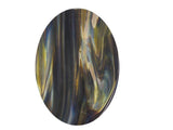 Brown and Gray Streaky Small Ovals - The Glass Underground 