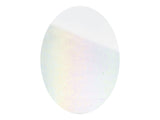 Black, White and Gray Irid Small Ovals - The Glass Underground 