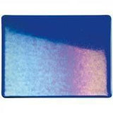 Deep Royal Blue Transparent Irid (1114-31) 3mm Sample - The Glass Underground 