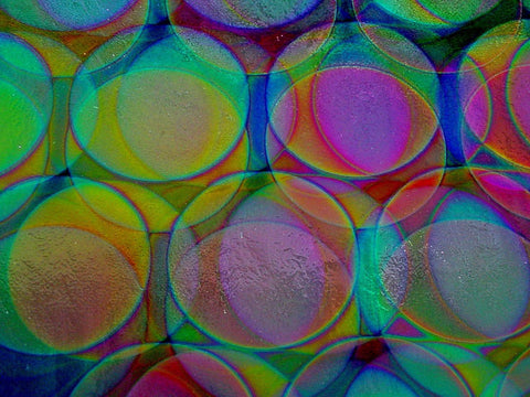 Large Balloons on Black - The Glass Underground 