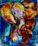 Abstract Construction Using Frit, Glass, Paint and Kiln with Tim Carey - The Glass Underground 