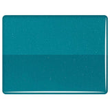 Peacock Blue Transparent (1176-50) 2mm Sample - The Glass Underground 