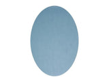 Blue Transparent Small Ovals - The Glass Underground 