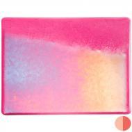 Light Pink Transparent Irid (1215-31) 3mm Sample - The Glass Underground 