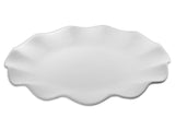 Scalloped Edge Plate - The Glass Underground 