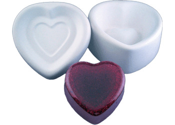 3.5” Heart Box with Lid - The Glass Underground 