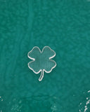 Four Leaf Clover - Water Jet Cut - The Glass Underground 