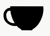 Coffee/Tea Cup - Water Jet - The Glass Underground 