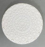 Vintage Round Crystal Texture Mold - The Glass Underground 