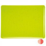 Lemon Lime Green Transparent (1422-50) 2mm Sample - The Glass Underground 