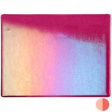 Fuchsia Transparent Irid (1332-51) 2mm Sample - The Glass Underground 
