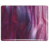 Cranberry Pink, Gold Purple, White Streaky (3334) 3mm Sample - The Glass Underground 
