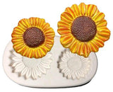 Two Small Sunflowers Casting Mold - The Glass Underground 