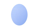 Blue Transparent Small Ovals - The Glass Underground 