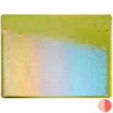 Fern Green Transparent Irid (1207-51) 2mm Sample - The Glass Underground 
