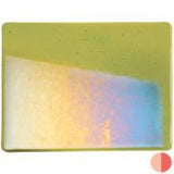 Fern Green Transparent Irid (1207-31) 3mm Sample - The Glass Underground 
