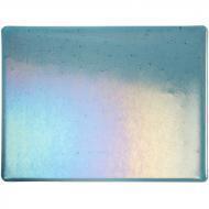 Sea Blue Transparent Irid (1444-51) 2mm Sample - The Glass Underground 