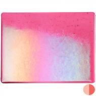 Light Pink Transparent Irid (1215-51) 2mm Sample - The Glass Underground 