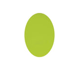 Green Opaque Small Ovals - The Glass Underground 