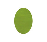 Green Opaque Small Ovals - The Glass Underground 