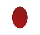 Red Opaque Small Ovals - The Glass Underground 