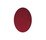 Red Opaque Small Ovals - The Glass Underground 