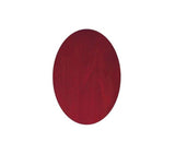 Red Opaque Small Ovals - The Glass Underground 