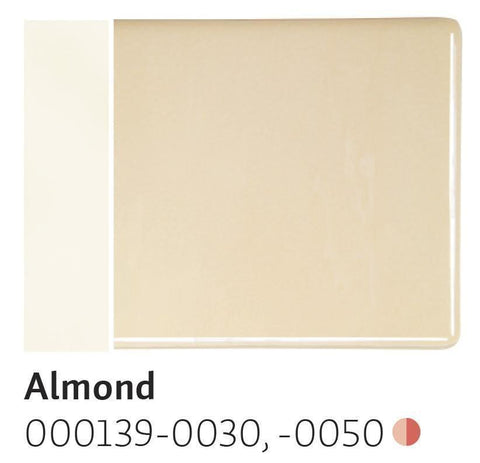 Almond Opal (139) 2mm-1/2 Sheet-The Glass Underground