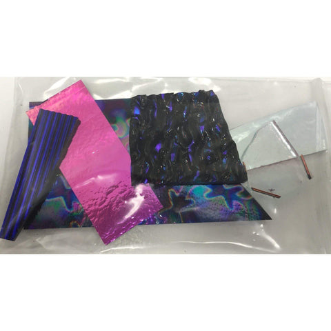 Assorted Dichroic Scrap Pack - 3 oz.-The Glass Underground
