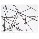 Black Chopstix Transparent (4400) 3mm-1/2 Sheet-The Glass Underground