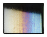 Black Opal Accordion Irid (100-46) 3mm-1/2 Sheet-The Glass Underground