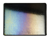 Black Opal Reed Irid (100-44) 3mm-1/2 Sheet-The Glass Underground