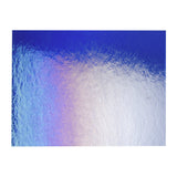 Caribbean Blue Transparent Irid (1164-31) 3mm-1/2 Sheet-The Glass Underground